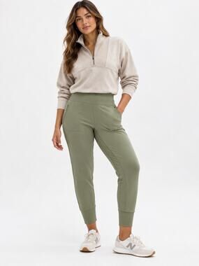 Athleta Venice Jogger Light Green Women's Size 2X Sweatpant High Waisted